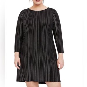 Torrid Black Studio Knit Studded Shift Dress
